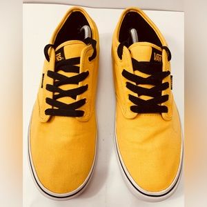Men’s Vans Yellow Ultra Cushion @ Ankle Size 11.5 US